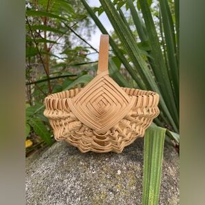 Woven Basket with Handle